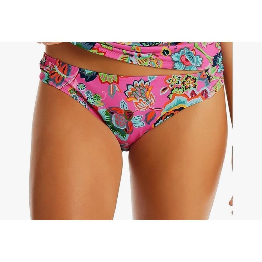 Jessica Simpson Womens Printed Hipster Swim Bottom -XL